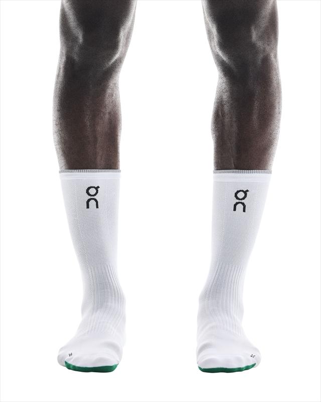 On ���� Elite Run Sock High U White/Ivory 2UF10010924 ��˥��å��� ���˥󥰥��å��� ���꡼�� ��� ���å� �ϥ� �ߥ˥��롼 �ϥ����å��� Ĺ��Υ��� �̵��� �ۼ�®�� DryTec �ɥ饤�ƥå� �尵���������ݡ��� �졼�� �ȥ졼�˥� �ƥ���� �ޥ饽��