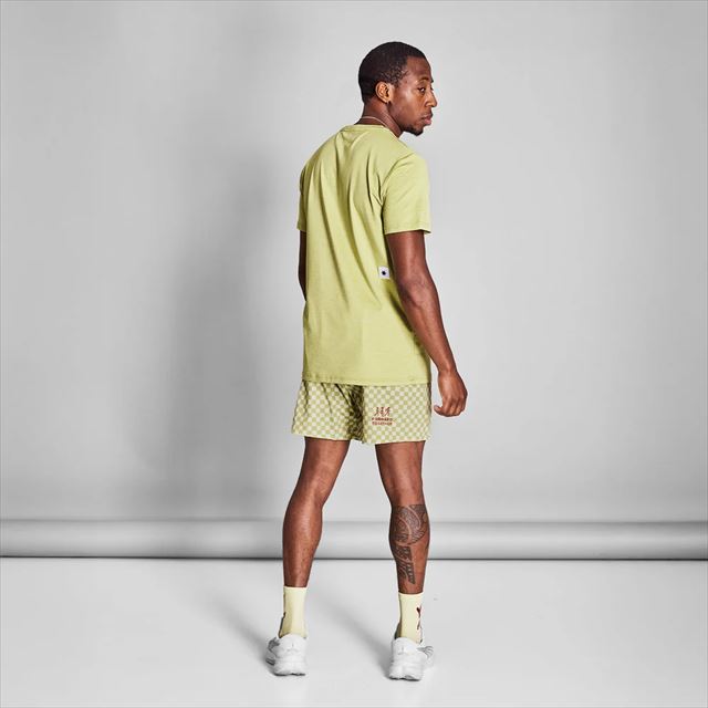 SAYSKY ���������� ���˥󥰥��硼�� NMRSH21c1034 Checker Pace Shorts 5inch Green Aop ��� �ϡ��եѥ�� �쥮��顼�ե��å� �����å����ڡ������硼��5����� 12cm ����ʡ���å���֥꡼�� ���ȥ�å� �����̵� �ޥ饽�� ���祮�� �ȥ쥤����˥� �ȥ���