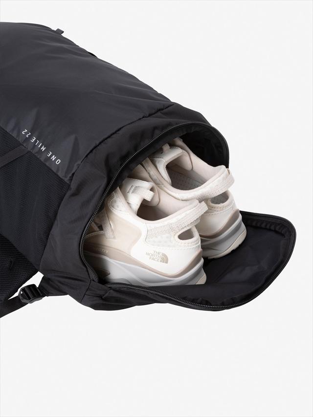 THE NORTH FACE ���Ρ����ե����� ONE MILE 22 NM62460 22L �֥�å� ��˥��å��� ���ޥ���22 ���˥� �Хå��ѥå� ���å� �ǥ��ѥå� ���å����å� �ȥ�å��� �л� �ϥ����� �ȥ�٥� �����ȥɥ�