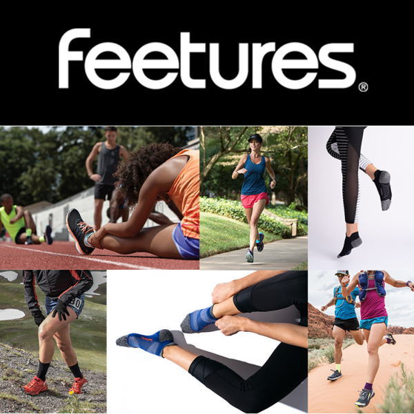 Feetures �ե������㡼�� ���˥󥰥��å��� ���� ELITE LIGHT CUSHION  MINI CREW ���꡼�� �饤�ȥ��å���� �ߥ˥��롼 WhiteHighTopStripe