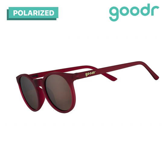 goodr  ˥ 󥰥饹CG Im WEARING BURGUNDY CG-MN-CP1-FE ܥȥ и UV400 ɳ ߤ եå ˤ  ȥ쥤˥ ȥ ޥ饽