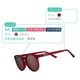 goodr  ˥ 󥰥饹CG Im WEARING BURGUNDY CG-MN-CP1-FE ܥȥ и UV400 ɳ ߤ եå ˤ  ȥ쥤˥ ȥ ޥ饽