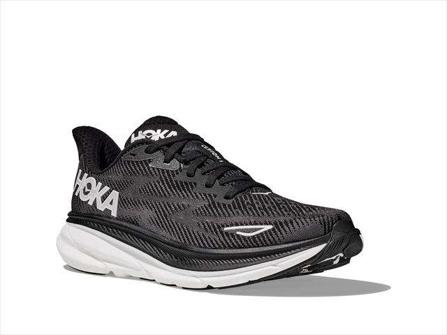 HOKA ONE ONE ۥ ͥ W CLIFTON 9 1127896 Black/White ǥ   ˥󥰥塼 եȥ9 ޥ饽 祮  󥷥塼 ˡ  å