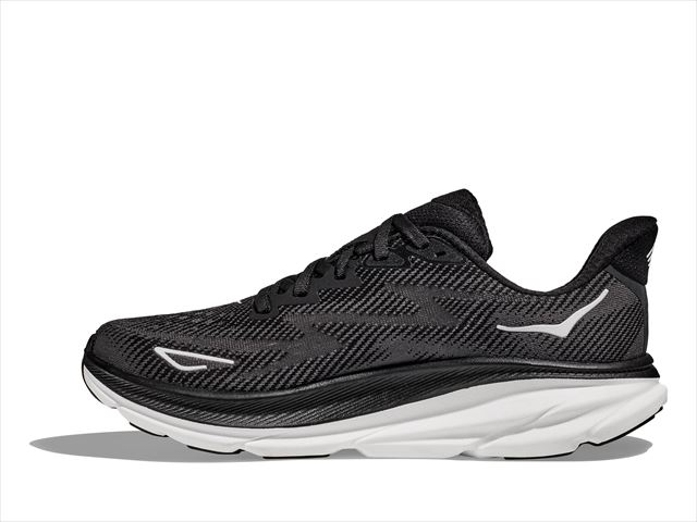 HOKA ONE ONE ۥ ͥ W CLIFTON 9 1127896 Black/White ǥ   ˥󥰥塼 եȥ9 ޥ饽 祮  󥷥塼 ˡ  å