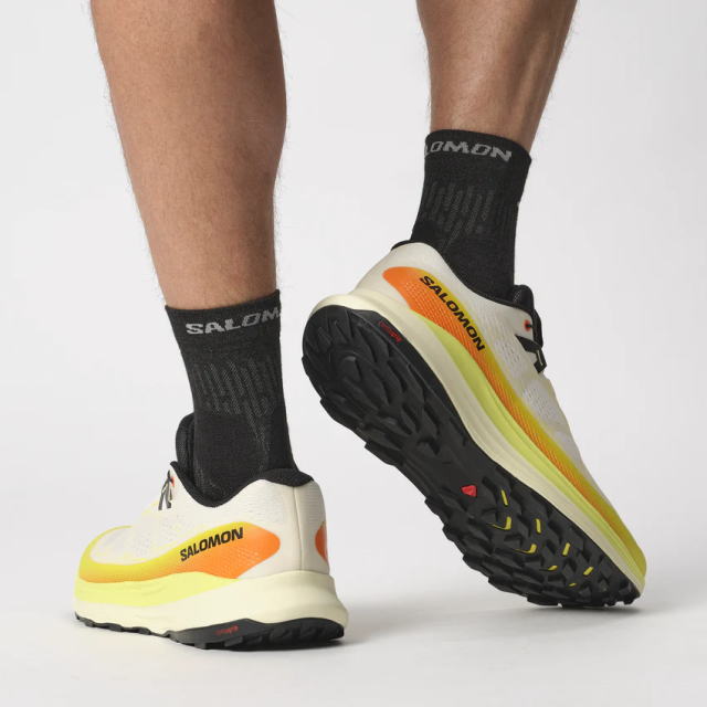 SALOMON ������� �ȥ쥤����˥󥰥��塼�� ULTRA GLIDE 2 L47464500 ����ȥ饰�饤��2 ��� VANILLA/SPRING/DRAGON�ȥ��󥷥塼�� �ȥ쥤�륷�塼�� �����ȥɥ����塼�� �ϥ����� ���л� �ȥ�å���