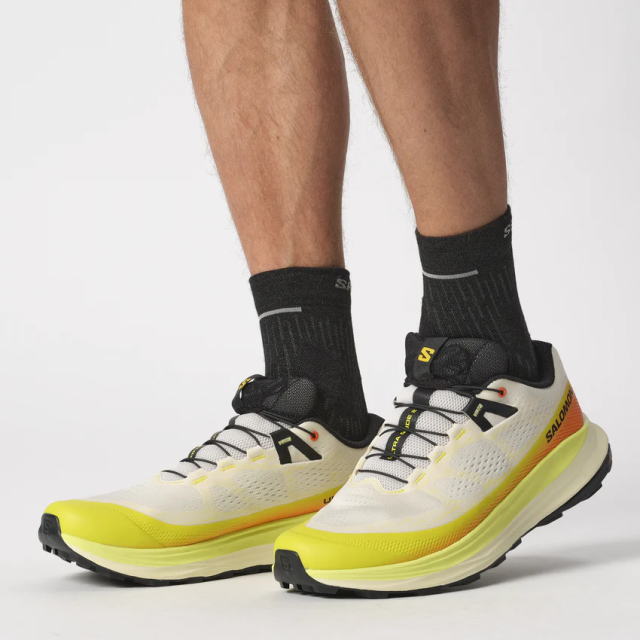 SALOMON ������� �ȥ쥤����˥󥰥��塼�� ULTRA GLIDE 2 L47464500 ����ȥ饰�饤��2 ��� VANILLA/SPRING/DRAGON�ȥ��󥷥塼�� �ȥ쥤�륷�塼�� �����ȥɥ����塼�� �ϥ����� ���л� �ȥ�å���