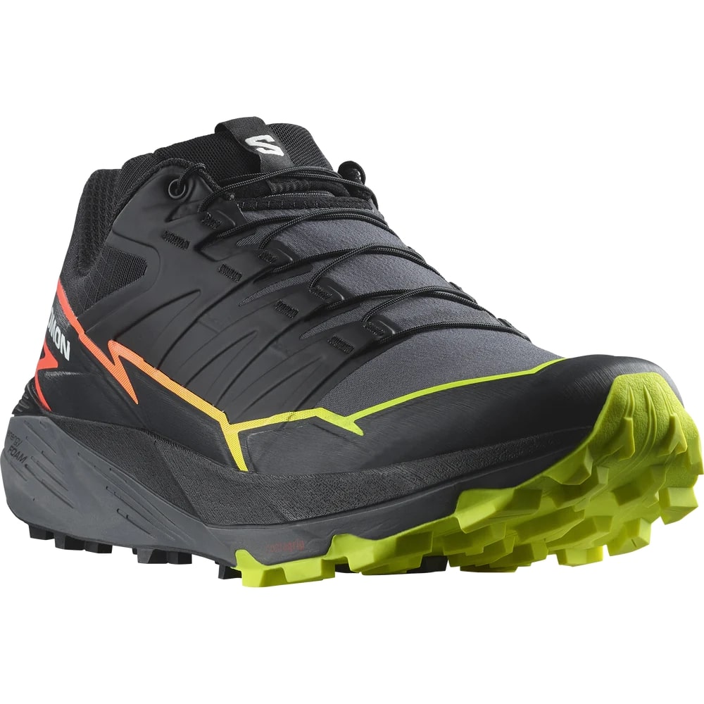 SALOMON ������� �ȥ쥤����˥󥰥��塼�� THUNDERCROSS Black/Q.Shade/F.Coral L47295400 ������������� ��� �ȥ��󥷥塼�� �ȥ쥤�륷�塼�� �����ȥɥ����塼�� �ϥ����� ���л� �ȥ�å���