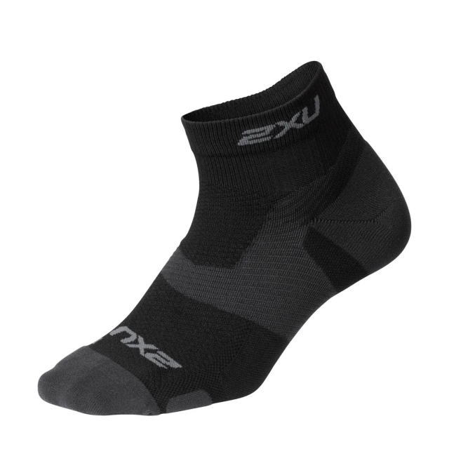2XU ���˥󥰥��å��� Vectr Light Cushion 1/4 CREW Compression Socks UA5047E �٥������饤�ȥ��å���� ���롼���å��� ���������� ���������ݡ��� �۴�®�� ���˥� �ޥ饽�� �ȥ쥤����˥� �ȥ��� �ȥ饤��������