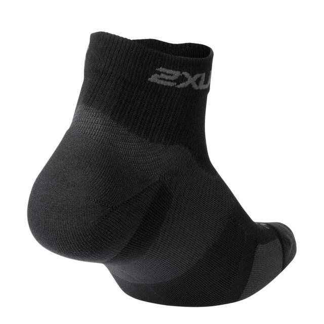 2XU ���˥󥰥��å��� Vectr Light Cushion 1/4 CREW Compression Socks UA5047E �٥������饤�ȥ��å���� ���롼���å��� ���������� ���������ݡ��� �۴�®�� ���˥� �ޥ饽�� �ȥ쥤����˥� �ȥ��� �ȥ饤��������