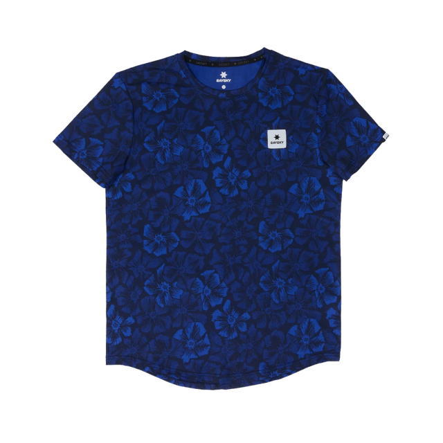 SAYSKY ���������� ���˥�T����� NMRSS31c1029 Flower Combat T-shirt Blue Aop ��� ȾµT����� �쥮��顼�ե��å� �ե�����Хå� �۴�®�� �̵��� Ķ���� �٥��Ĥ����� ���˥� �ޥ饽�� ���祮�� �ȥ쥤����˥� �ȥ���