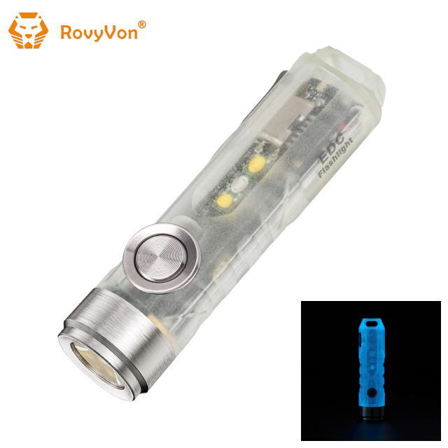 RovyVon ���ӡ��ܥ� LED�ե�å���饤�� Aurora A7 �߸����顼 �֥롼 �������� ����ѥ��� ���� Ķ����18g USB Type-C ���� �إåɥ饤�� �إåɥ��� ��󥿥� ���ޡ������󥷡� �л� �����ȥɥ� ������ �ȥ�å��� �ȥ쥤����˥� �ޥ��ͥåȥ���å�