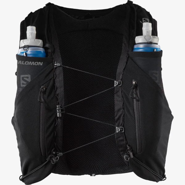 SALOMON  ȥ쥤˥ ٥ Хåѥå ȥ å ADV SKIN 12 ɥ󥹥 12 ե饹° LC1759500 ˥å BLACK/EBONY ܥȥ ϥɥ졼 ʬ ȥɥ л ȥå 