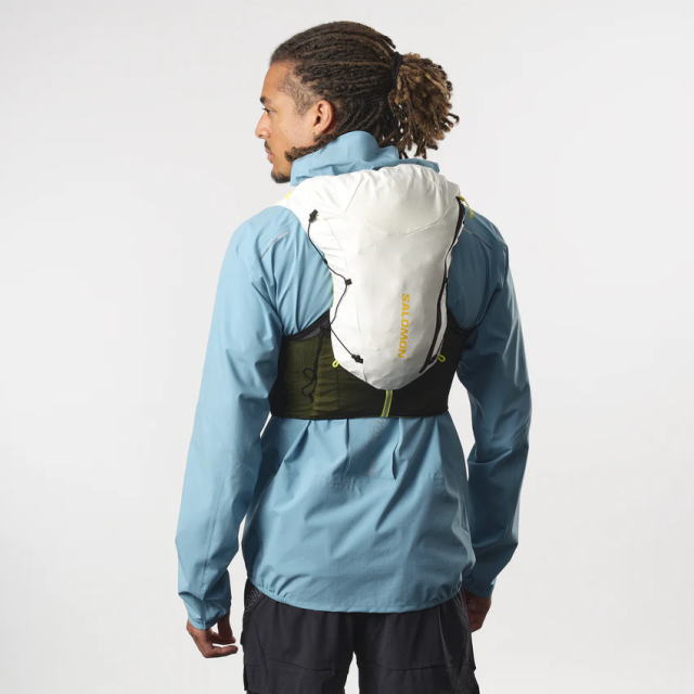 SALOMON ������� �ȥ쥤����˥� �٥��� �Хå��ѥå� ADV SKIN 12 SET VANILLA/BLACK/SULPHUR LC2176400 ���ɥХ󥹥ɥ�����12 �ե饹����° �ȥ��󥶥å� ���˥󥰥٥��� ���å����å� �ϥ��ɥ졼����� �л� �ȥ�å��� ��� ��ǥ����� �ȥ��� ���å�