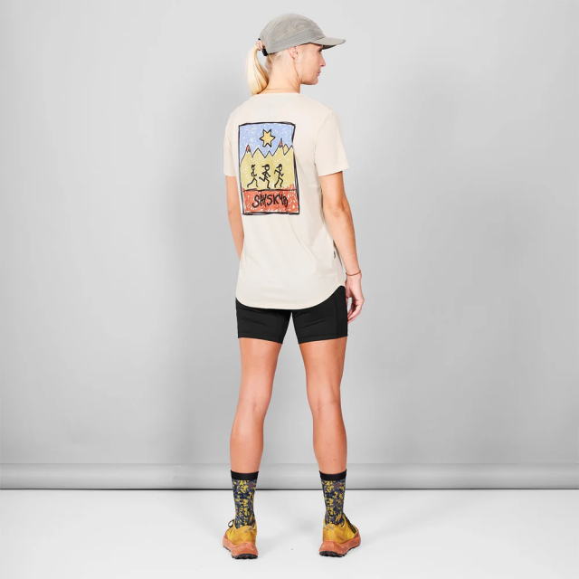 SAYSKY ���������� ���˥�T����� Ⱦµ ���硼�ȥ��꡼�� S/S MMRSS01c103 Logo Flow T-shirt Beige ��� ���꡼��ե��� �ۥ磻�� Ķ���� �۴�®�� �̵��� �ʤ�餫 �ޥ饽�� ���祮�� �ȥ쥤����˥� �ȥ���