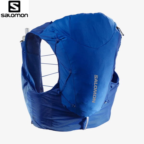 SALOMON  ȥ쥤˥ ٥ Хåѥå ȥ å ADV SKIN 12 ɥ󥹥 12 ե饹° LC1759700 ˥å N. BLUE/EBONY/WHITE