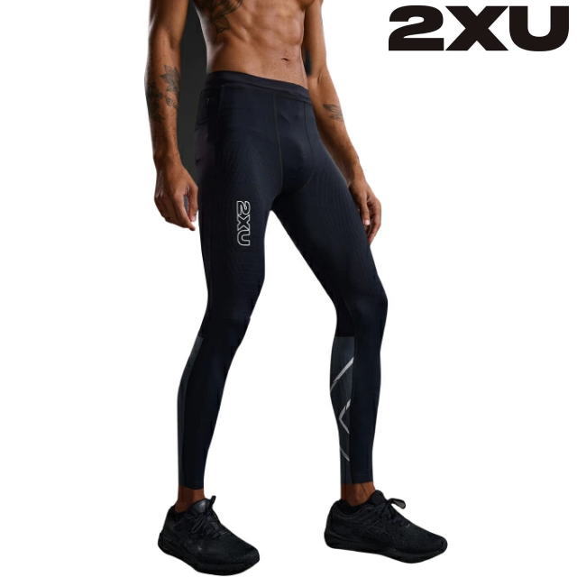 2XU ���󥰥����� Light Speed React Compression Tights MA7049B ��� �饤�ȥ��ԡ��� �ꥢ���� ����ץ�å���󥿥��� MCS������� �졼�� ��� ���ʡ� ���˥� �ޥ饽�� �ȥ쥤����˥� �ȥ��� �ȥ饤��������