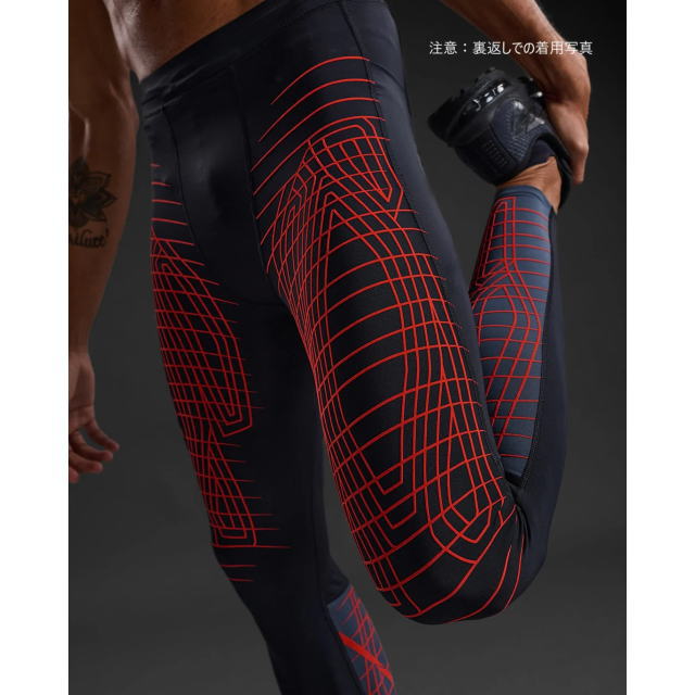 2XU ���󥰥����� Light Speed React Compression Tights MA7049B ��� �饤�ȥ��ԡ��� �ꥢ���� ����ץ�å���󥿥��� MCS������� �졼�� ��� ���ʡ� ���˥� �ޥ饽�� �ȥ쥤����˥� �ȥ��� �ȥ饤��������