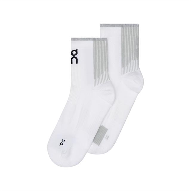 On ���� Performance Run Sock Mid U White/Glacier 2UF10050813 ��˥��å��� ���˥󥰥��å��� �ѥե����ޥ� ��� ���å� �ߥå� ������������ ����֤��� ���å���� �̵��� �ۼ�®�� �ɥ饤 �尵���������ݡ��� �졼�� �ȥ졼�˥� �ޥ饽��