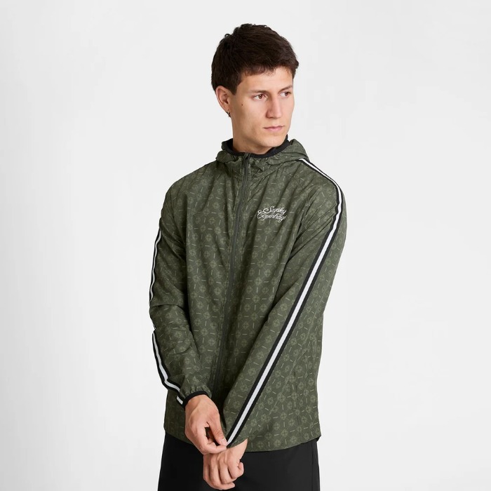SAYSKY ���������� ���˥󥰥��㥱�å� SM10020c1079 Couture Pace Jacket ��� Green AOP Running �����塼��ڡ������㥱�å� �۴�®�� �̵��� ������ ���� �ա��� �ա��ǥ��� ���˥� �ޥ饽�� ���祮�� �ȥ쥤����˥� �ȥ��� �����ȥɥ� 