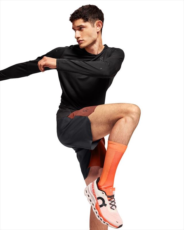 On ���� ���˥� ���硼�� �ϡ��եѥ�� Lightweight Shorts ��� 1ME11531908 Auburn/Black �饤�ȥ������ȥ��硼�� û�ѥ� �ѥ�� ���� �졼�� �ޥ饽�� �ȥ��� �ȥ쥤����˥� 