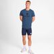 SAYSKY ���������� ���˥�T����� OMRSS30c2012 Logo Combat Pro T-shirt - Blue ��� ȾµT����� �쥮��顼�ե��å� ��������Хåȥץ� ���ȥ�å� �۴�®�� �̵��� Ķ���� �٥��Ĥ����� ���˥� �ޥ饽�� ���祮�� �ȥ쥤����˥� �ȥ���