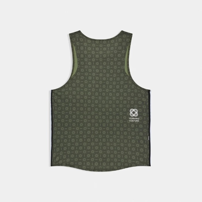 SAYSKY ���������� �졼�����󥰥�å� SM30025c1079 Couture Combat Singlet ��� Green Aop ���󥯥ȥå� ���˥󥰥���� �Ρ����꡼�� ���꡼�� �⡼����� �۴�®�� �ɥ饤 ���� ���ȥ�å� ���˥� �ޥ饽�� ���祮�� �ȥ쥤����˥� �ȥ���