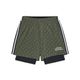 SAYSKY ���������� ���˥󥰥��硼�� SM40018c1079 Couture Pace 2-in-1 Shorts 5inch Green Aop ���  �ϡ��եѥ�� �����塼�� �ڡ��� 2����1���硼�� 5����� 12cm 5�ݥ��å� ����ʡ������� ���ȥ�å� �۴�®�� �ޥ饽�� ���祮�� �ȥ쥤����˥� �ȥ���