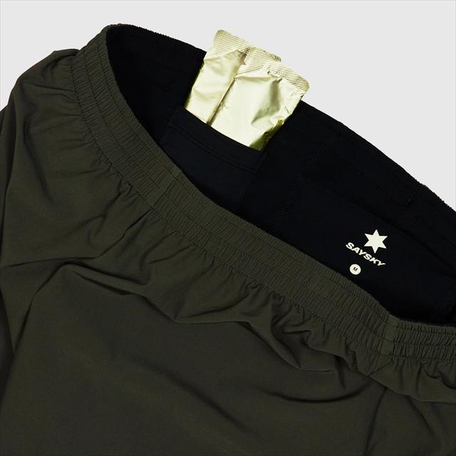 SAYSKY ���������� �ϡ��եѥ�� ���˥󥰥��硼�� SM40003c301 Pace Shorts 5����� ��� Green �쥮��顼�ե��å� �ڡ������硼��5����� 12cm ����ʡ����硼�� ���ȥ�å� �۴�®�� �ޥ饽�� ���祮�� �ȥ쥤����˥� �ȥ���