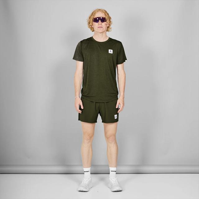 SAYSKY ���������� �ϡ��եѥ�� ���˥󥰥��硼�� SM40003c301 Pace Shorts 5����� ��� Green �쥮��顼�ե��å� �ڡ������硼��5����� 12cm ����ʡ����硼�� ���ȥ�å� �۴�®�� �ޥ饽�� ���祮�� �ȥ쥤����˥� �ȥ���