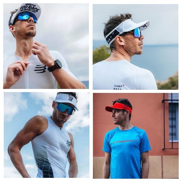 Compressport ����ץ쥹�ݡ��� �Х���������ȥ�饤�� Visor Ultralight XHWU389 ��˥��å��� ��� ��ǥ����� �ȥ��� �ޥ饽�� ���˥� ���祮�� �Х����� ���� ®���� ������ ������ ������å���Х��