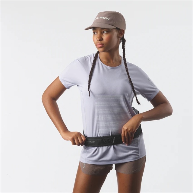 SALOMON ������� �������ȥХå� CROSS BELT 2 BOTTLES LC2379400 BLACK �ȥ쥤����˥� �������٥�� �������ȥݡ��� ���˥󥰥٥�� �ȥ��� �ȥ쥤�� �����ȥɥ� �ϥ����� �л� ���Ф� �ȥ�å���