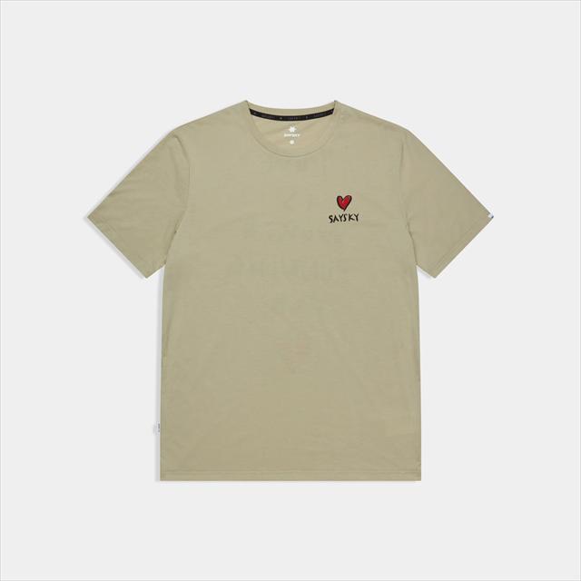 SAYSKY ���������� Ⱦµ ���˥� �⡼�����T����� SM25023c801 Statement Motion T-shirt ��� Beige ���ƥ��ȥ��� �쥮��顼�ե��å� �۴�®�� �ɥ饤 ���� ���ȥ�å� ���˥� �ޥ饽�� ���祮�� �ȥ쥤����˥� �ȥ���