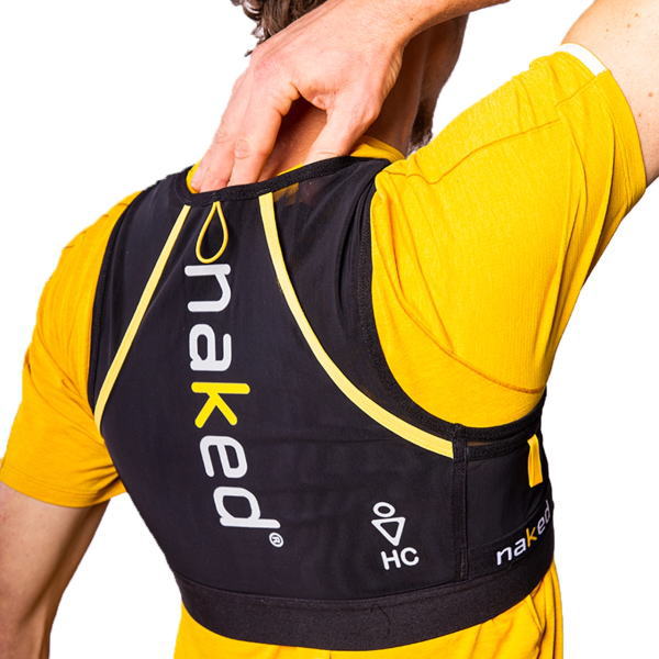 Naked Mens HC Running Vest �ͥ����å�HC���˥󥰥٥��� �ȥ쥤����˥� �Хå��ѥå� ���