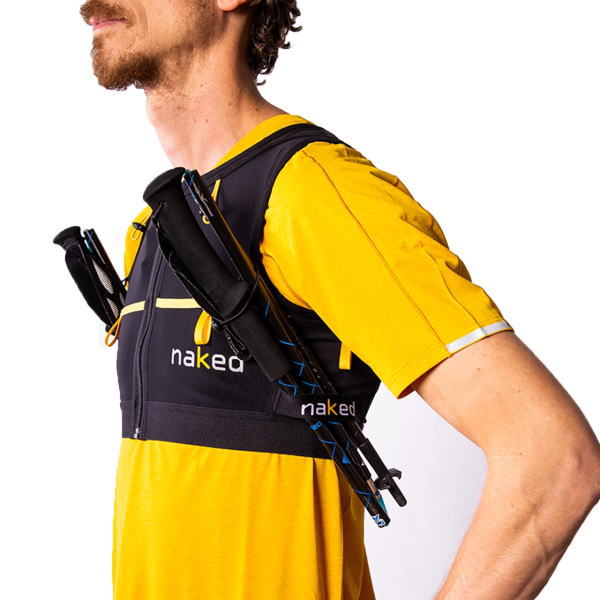 Naked Mens HC Running Vest �ͥ����å�HC���˥󥰥٥��� �ȥ쥤����˥� �Хå��ѥå� ���