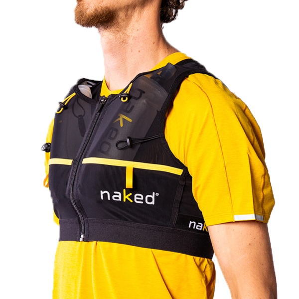 Naked Mens HC Running Vest �ͥ����å�HC���˥󥰥٥��� �ȥ쥤����˥� �Хå��ѥå� ���