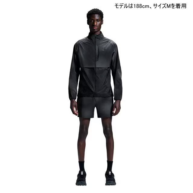 ON ���� �����������㥱�å� ��⥹ Weather Jacket Lumos ��� 1ME30270553 Black ��ե쥯�� ȿ�ͺ� �ȥ졼�˥� ���˥� �ȥ��� ��ŷ �Ȥ��� ®���� �졼�� ���� ���� ��ī��� ���� �ʥ��ȥ��