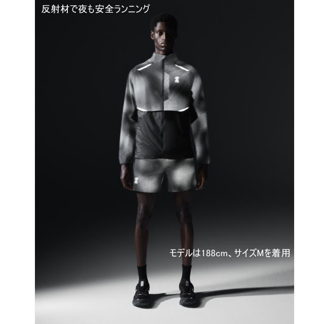 ON ���� �����������㥱�å� ��⥹ Weather Jacket Lumos ��� 1ME30270553 Black ��ե쥯�� ȿ�ͺ� �ȥ졼�˥� ���˥� �ȥ��� ��ŷ �Ȥ��� ®���� �졼�� ���� ���� ��ī��� ���� �ʥ��ȥ��