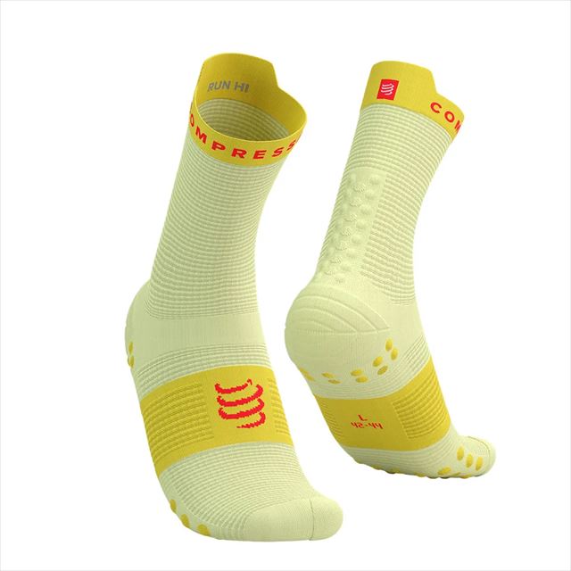 Compressport ����ץ쥹�ݡ��� ���˥󥰥��å��� Pro Racing Socks v4.0 Run High XU00046B7033 ELF YELLOW/FLUO RED �ץ� �졼���󥰥��å��� V4.0 ��� �ϥ� �ߥ˥��롼 �ޥ饽�� ������ ���˥� �ȥ쥤����˥� �ȥ��� ���������ݡ��� �̵��� ���å����