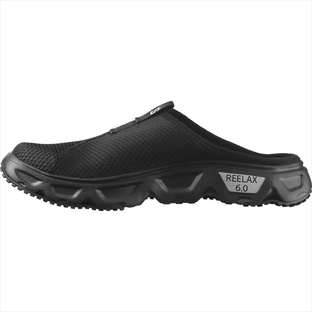 SALOMON ������� �ꥫ�Х꡼���塼�� ��� REELAX SLIDE 6.0 L47112000 BLACK/ALLOY �ꥫ�Х꡼������� ���å������饤�� �ȥ��� �ȥ쥤�� �����ȥɥ����塼�� ���ˡ����� ���ե������ݡ��� �׷�ۼ�