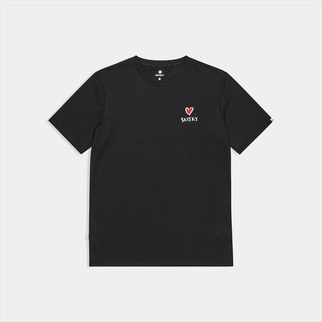 SAYSKY ���������� Ⱦµ ���˥� �⡼�����T����� SM25023c901 Statement Motion T-shirt ��� Black ���ƥ��ȥ��� �쥮��顼�ե��å� �۴�®�� �ɥ饤 ���� ���ȥ�å� ���˥� �ޥ饽�� ���祮�� �ȥ쥤����˥� �ȥ���