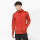 SALOMON ������� �ȥ쥤����˥� �ե꡼�����㥱�å� OUTLINE ALL SEASON HYBRID Jacket M DEEP RED DAHLIA / BOSSA NOVA LC2152000  ��� ������ �ȥ��� �����ȥɥ� �ȥ�å���