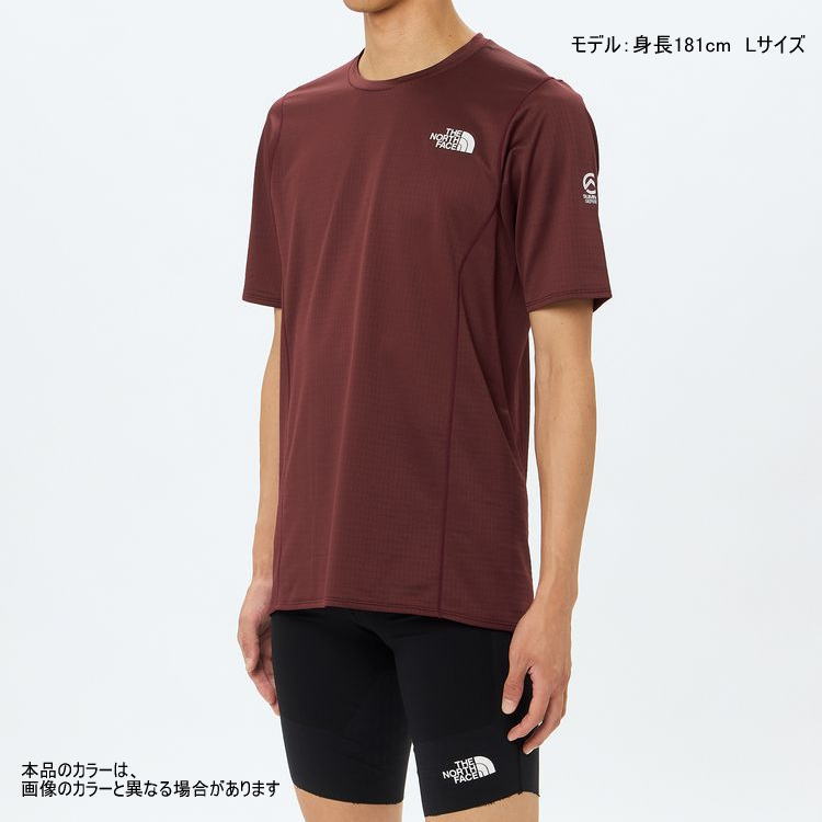 THE NORTH FACE ���Ρ����ե����� ȾµT����� S/S Dry Dot Light Crew NT12588 ��� �ƥ��󥰥졼 ���硼�ȥ��꡼�� �ɥ饤�ɥåȥ饤�ȥ��롼 ���åȥ��� �ȥ��� �ȥ쥤����˥� �ޥ饽�� ���˥� ���祮�� �۴�®�� �����ɽ�