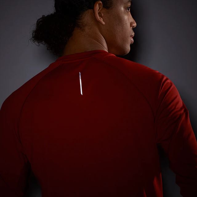 SALOMON  ĹµT CROSS RUN LS TEE M RED DAHLIA LC2138200   LS ƥ ȥ쥤˥ ˥ ȥɥ ȥ ޥ饽 󥰥꡼ ۴®