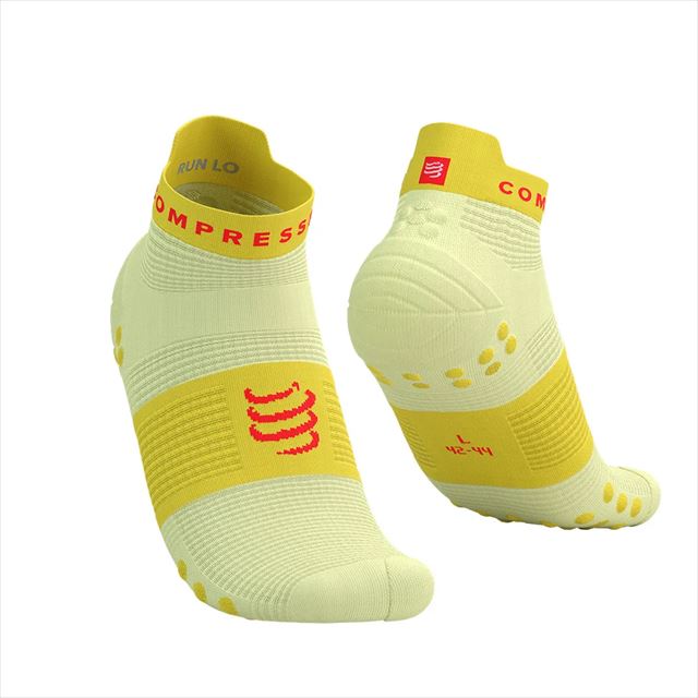 Compressport ����ץ쥹�ݡ��� ���˥󥰥��å��� Pro Racing Socks v4.0 Run Low XU00047B7033 ELF YELLOW/FLUO RED �ץ��졼���󥰥��å��� V4.0 ��� ���� �Ρ����硼 ���� �̵��� ���ݡ����� ���������ݡ��� ���å������ �ޥ饽�� ������ ���˥�