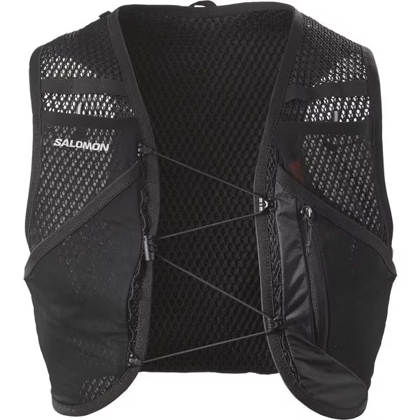 SALOMON ������� �٥��� �Хå��ѥå� Active SKIN 8 NO FLASKS LC2205100 BLACK/METAL ��˥��å��� �����ƥ��֥����� 8 �ȥ��󥶥å� ���˥󥰥٥��� ���å����å� �ϥ��ɥ졼����� �л� �ȥ�å��� ��� ��ǥ����� �ȥ��� ���å� �ե饹��̵��
