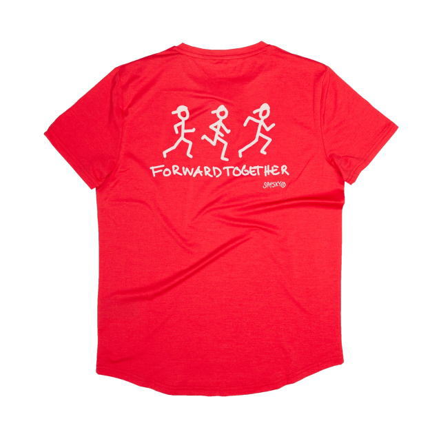 SAYSKY ���������� ���˥�T����� Ⱦµ LMRSS04c5004 Cc Pace T-shirt ��� Red Cc�ڡ��� �ȥ���ȥ쥤�� ���˥� �ޥ饽�� ���祮�� ���� �۴�®�� ���硼�ȥ��꡼��