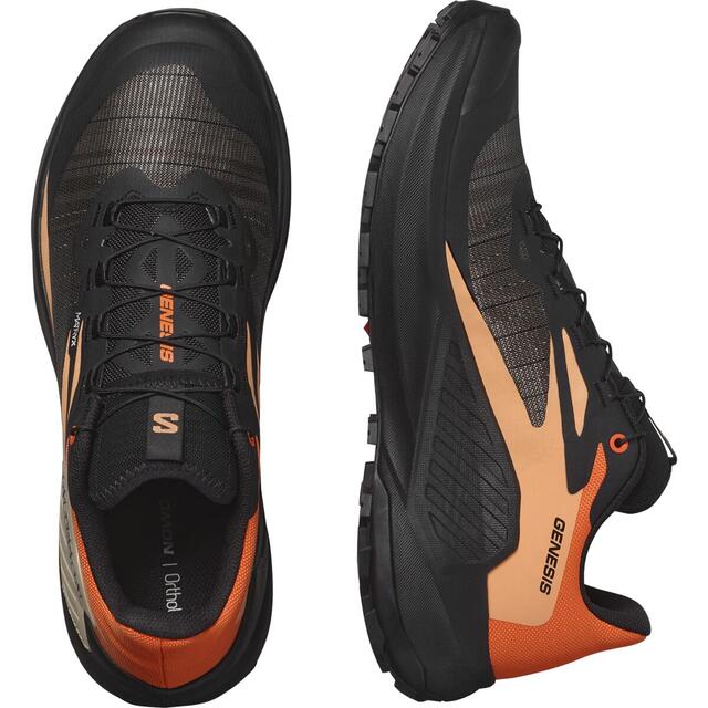 SALOMON ������� �ȥ쥤����˥󥰥��塼�� GENESIS L47526100 �����ͥ��� ��� Dragon Fire/Black �ȥ��󥷥塼�� �ȥ쥤�륷�塼�� �����ȥɥ����塼�� �ϥ����� ���л� �ȥ�å���