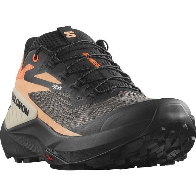 SALOMON ������� �ȥ쥤����˥󥰥��塼�� GENESIS L47526100 �����ͥ��� ��� Dragon Fire/Black �ȥ��󥷥塼�� �ȥ쥤�륷�塼�� �����ȥɥ����塼�� �ϥ����� ���л� �ȥ�å���