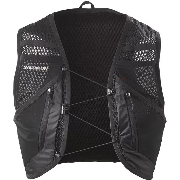 SALOMON ������� �٥��� �Хå��ѥå� ACTIVE SKIN 12 SET NO FLASKS LC2205700 BLACK/METAL �����ƥ��֥�����12���å� �ȥ��󥶥å� ���˥󥰥٥��� ���å����å� �ϥ��ɥ졼����� �л� �ȥ�å��� ��� ��ǥ����� �ȥ��� ���å� �ե饹��̵��