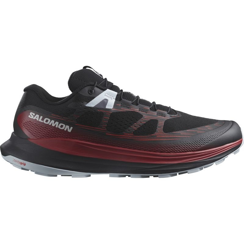 SALOMON ������� �ȥ쥤����˥󥰥��塼�� ULTRA GLIDE 2 Black/Red/Pearl L47212000 ����ȥ饰�饤��2 ��� �ȥ��󥷥塼�� �ȥ쥤�륷�塼�� �����ȥɥ����塼�� �ϥ����� ���л� �ȥ�å���